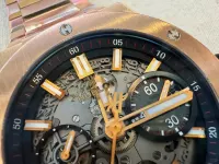 Hublot Big Bang Men Automatic Black 18ct Rose Gold Watch 451.OX.1180.OX - view 5