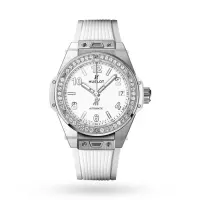 Hublot Big Bang Women Automatic White Rubber Watch 465.SE.2010.RW.1204 - view 1