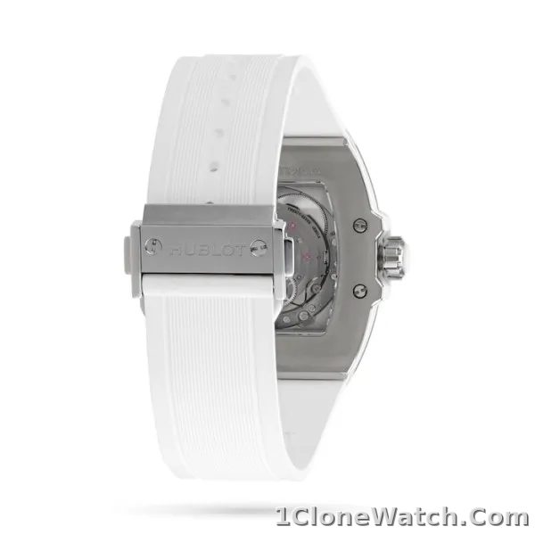 Hublot Spirit Of Big Bang Women Automatic White Rubber Watch 665.NE.2010.RW.1204 - detail