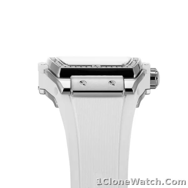 Hublot Spirit Of Big Bang Women Automatic White Rubber Watch 665.NE.2010.RW.1204 - detail