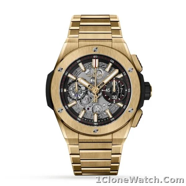 Hublot Big Bang Men Automatic 18ct Yellow Gold Watch 451.VX.1130.VX