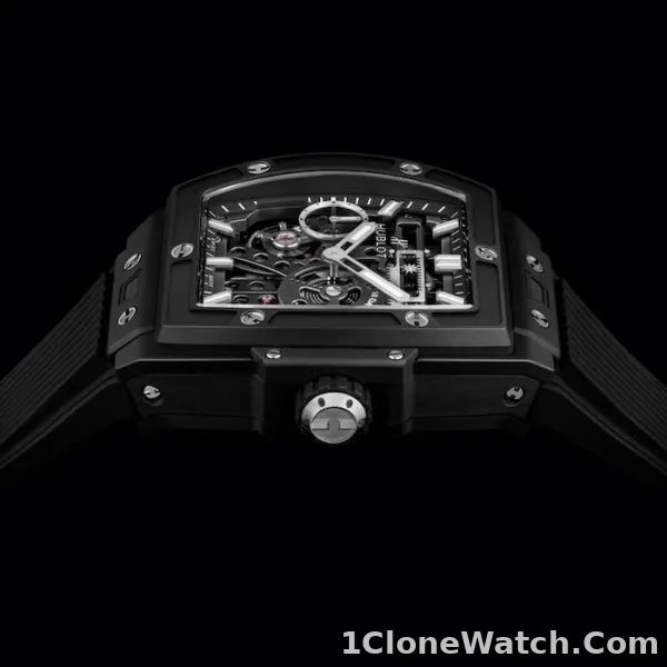 Hublot Spirit Of Big Bang Men Automatic Black Rubber Watch 614.CI.1170.RX - detail