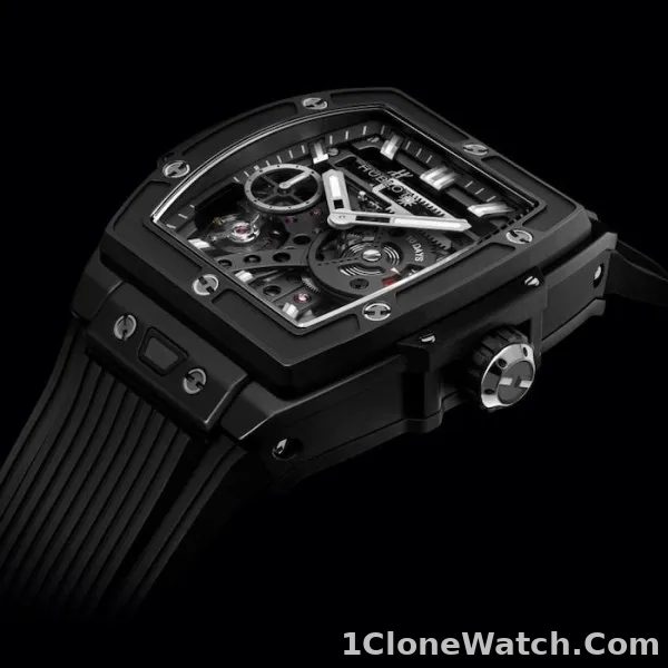 Hublot Spirit Of Big Bang Men Automatic Black Rubber Watch 614.CI.1170.RX - detail