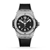 Hublot Big Bang Women Automatic Black Rubber Watch 485.SX.1170.RX.1604 - view 1
