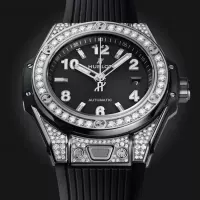 Hublot Big Bang Women Automatic Black Rubber Watch 485.SX.1170.RX.1604 - view 5
