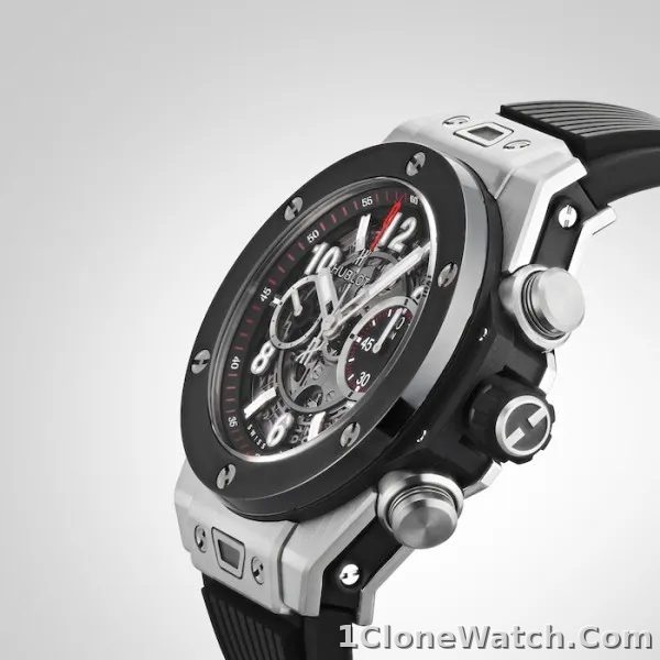 Hublot Big Bang Men Automatic Black Rubber Watch 411.NM.1170.RX - detail