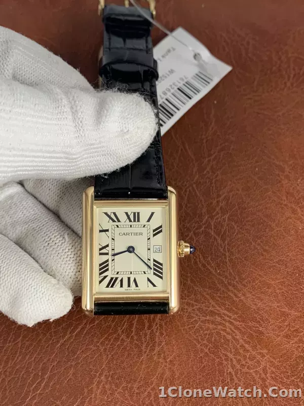 Cartier Tank Louis W1529756 Gold