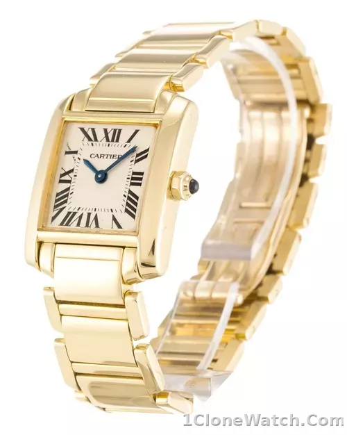 Cartier Tank Francaise W50002N2 - detail