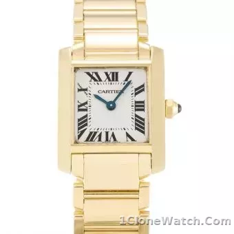 Cartier Tank Francaise WE1002S3 - detail
