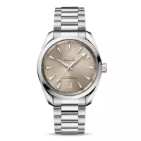 Omega Aquaterra Unisex Automatic Ivory Stainless Steel Watch O22010382009001 - view 1
