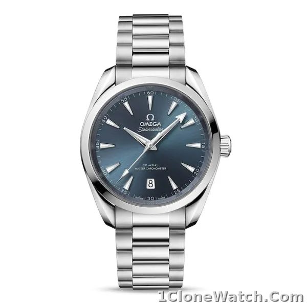 Omega Aquaterra Women Automatic Blue Stainless Steel Watch O22010382003003