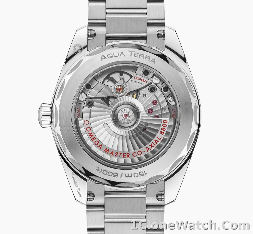 Omega Aquaterra Women Automatic Blue Stainless Steel Watch O22010382003003 - detail