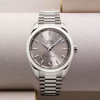 Omega Aquaterra Women Automatic Ivory Stainless Steel Watch O22010342009001 - view 5