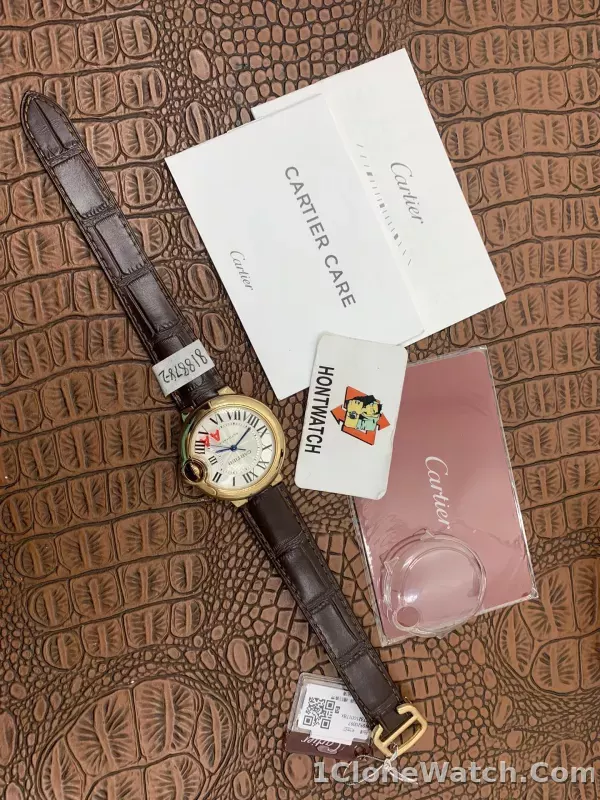 Cartier Ballon Bleu 36 WGBB0009 - detail