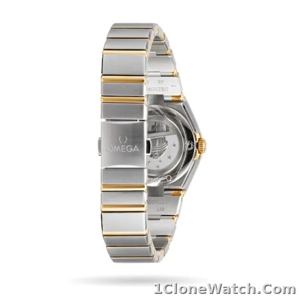 Omega Constellation Women Quartz Mother of Pearl Stainless Steel Watch O13125286052002 - detail
