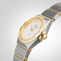 Omega Constellation Women Quartz Mother of Pearl Stainless Steel Watch O13125286052002 - view 6