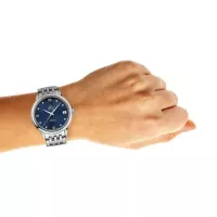 Omega De Ville Women Automatic Blue Stainless Steel Watch O42410332053001 - view 3