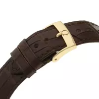 Omega De Ville Men Automatic Silver Leather Watch O42453402002001 - view 6