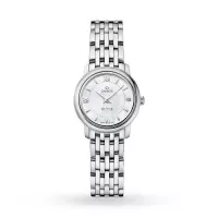 Omega De Ville Women Quartz Mother of Pearl Stainless Steel Watch O42410246005001 - view 1
