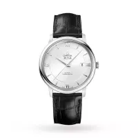 Omega De Ville Men Automatic Silver Leather Watch O42413402002001 - view 1