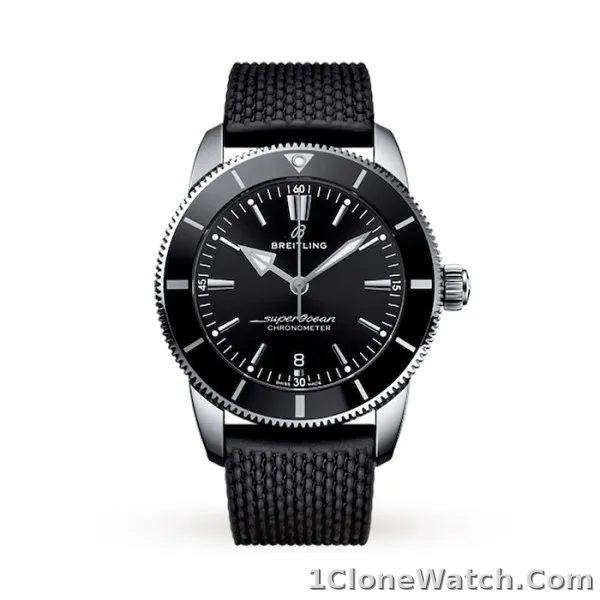 Breitling Superocean Heritage Men Automatic Black Rubber Watch AB2030121B1S1