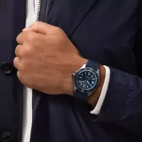 Breitling Superocean Men Automatic Blue Rubber Watch A17366D81C1S2 - view 6