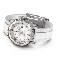 Breitling Superocean Unisex Automatic White Rubber Watch A17377211A1S1 - view 5