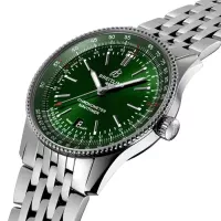 Breitling Navitimer Men Automatic Green Stainless Steel Watch A17326361L1A1 - view 3