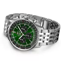 Breitling Navitimer Men Automatic Green Stainless Steel Watch AB0137241L1A1 - view 4