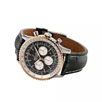 Breitling Navitimer Men Automatic Black Leather Watch UB0127211B1P2 - view 4
