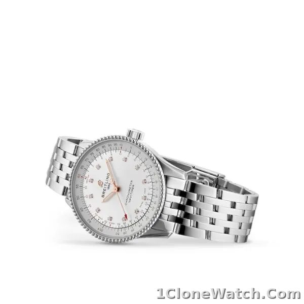 Breitling Navitimer Women Automatic Mother of Pearl Stainless Steel Watch A17395211A1A1 - detail