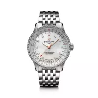 Breitling Navitimer Women Automatic Mother of Pearl Stainless Steel Watch A17395211A1A1 - view 1