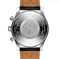 Breitling Navitimer Men Automatic Black Leather Watch A24322121B2X1 - view 5