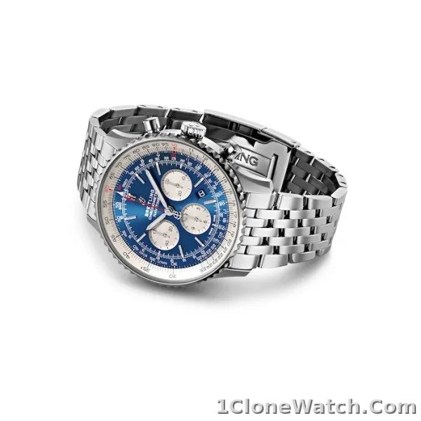 Breitling Navitimer Men Automatic Blue Stainless Steel Watch AB0127211C1A1 - detail