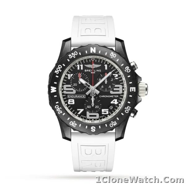 Breitling Endurance Pro Men Quartz Black Rubber Watch X82310A71B1S1