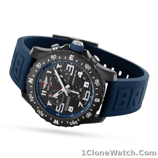 Breitling Endurance Pro Men Quartz Black Rubber Watch X82310D51B1S1 - detail