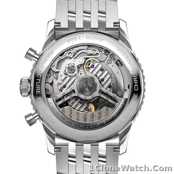 Breitling Navitimer Men Automatic Mint Stainless Steel Watch AB0139211L1A1 - detail