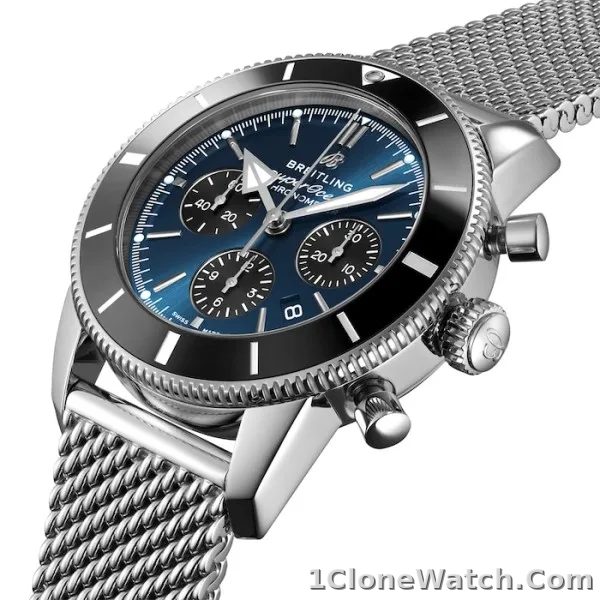 Breitling Superocean Heritage Men Automatic Blue Stainless Steel Watch AB0162121C1A1 - detail