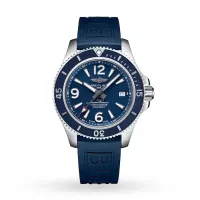 Breitling Superocean Men Automatic Blue Rubber Watch A17366D81C1S2 - view 1
