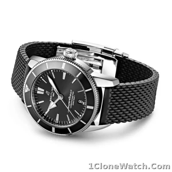 Breitling Superocean Heritage Men Automatic Black Rubber Watch AB2030121B1S1 - detail
