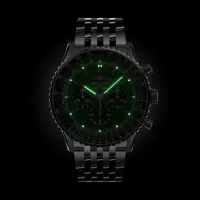 Breitling Navitimer Men Automatic Green Stainless Steel Watch AB0137241L1A1 - view 6