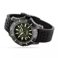 Breitling Superocean Men Automatic Green Rubber Watch V17369241L1S1 - view 4