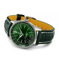 Breitling Navitimer Men Automatic Green Alligator Watch A17326361L1P2 - view 4