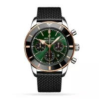 Breitling Superocean Men Automatic Green Rubber Watch UB01622A1L1S1 - view 1