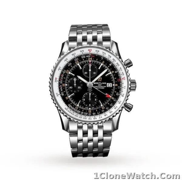 Breitling Navitimer Men Automatic Black Stainless Steel Watch A24322121B2A1