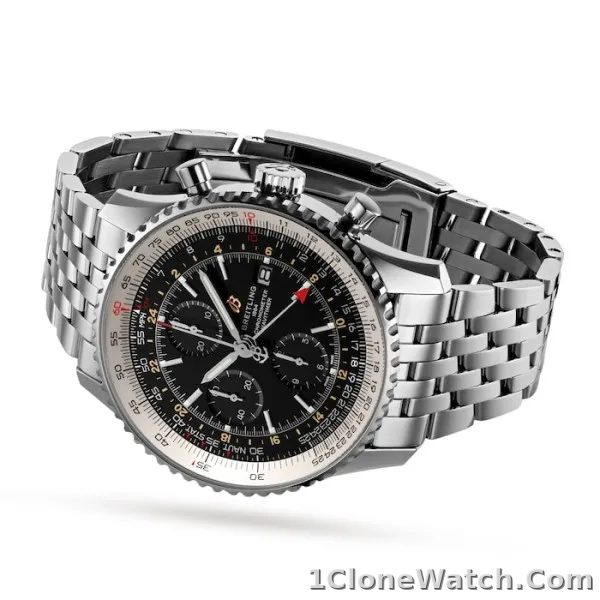 Breitling Navitimer Men Automatic Black Stainless Steel Watch A24322121B2A1 - detail