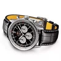 Breitling Navitimer Men Automatic Black Alligator Watch AB0137211B1P1 - view 4