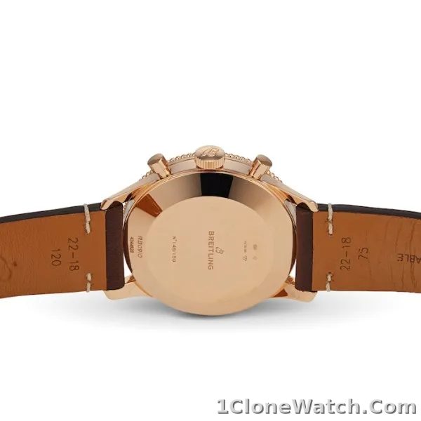 Breitling Navitimer Men Automatic Brown Leather Watch RB0910371B1X1 - detail