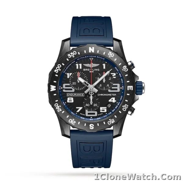 Breitling Endurance Pro Men Quartz Black Rubber Watch X82310D51B1S1