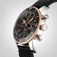 Breitling Superocean Heritage Men Automatic Black Rubber Watch U13313121B1S1 - view 6